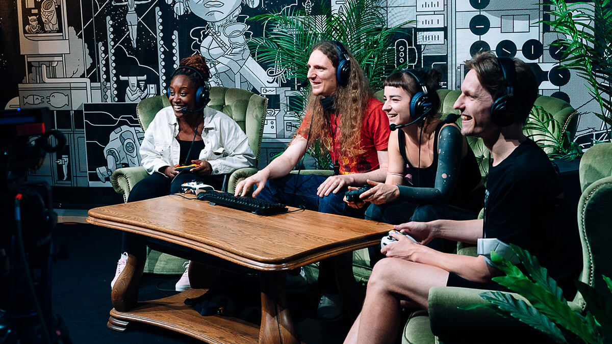 Indie Arena Booth Streaming Area